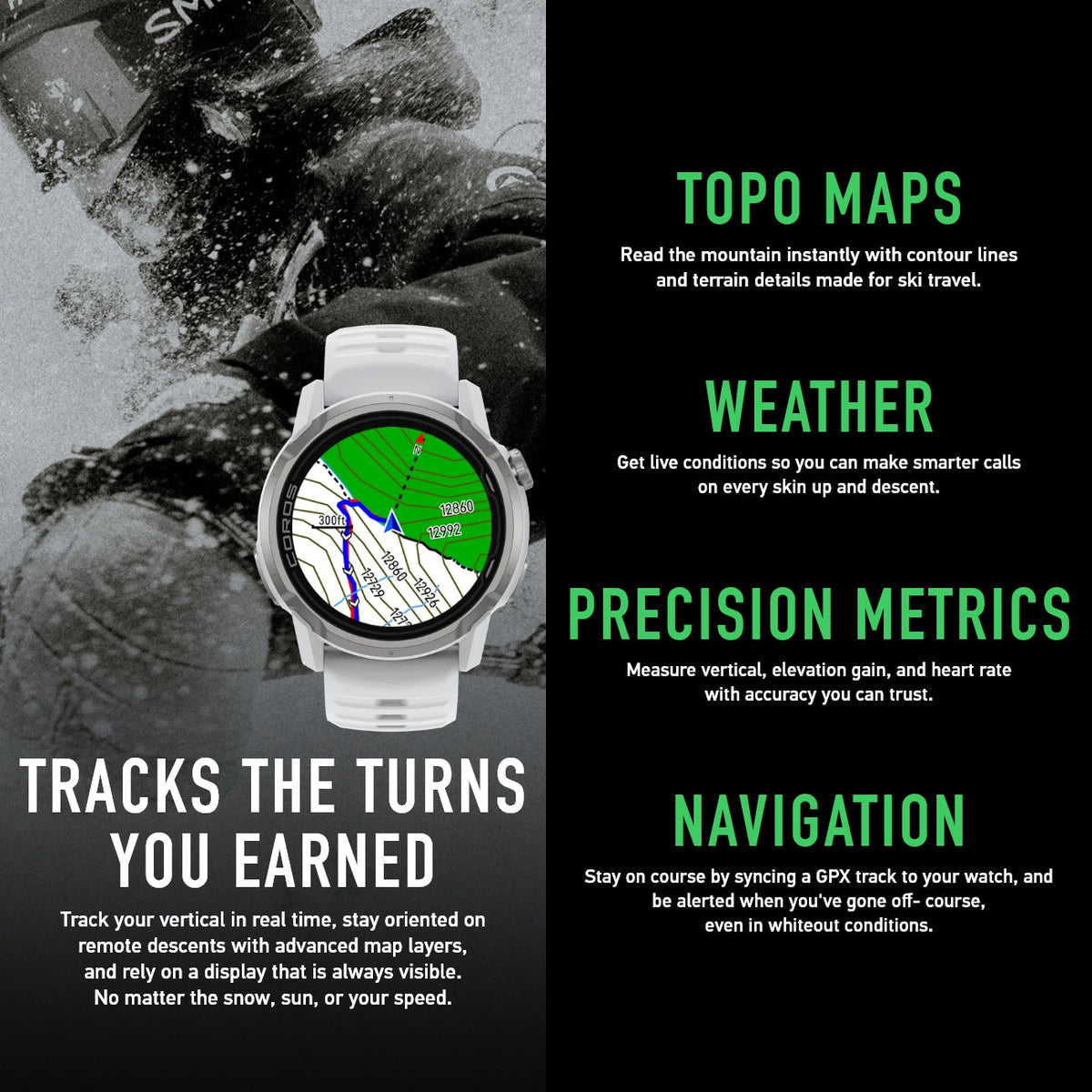 COROS APEX 4 GPS Watch