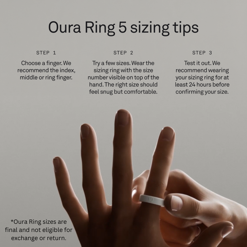 Oura Ring 5 Brushed Silver